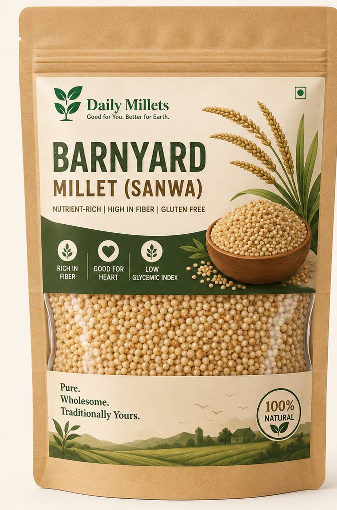 Barnyard Millet Sanwa packaging